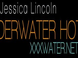 Jessica lincoln le plus chaud sous l&apos;eau fille, x évalué vidéo 05