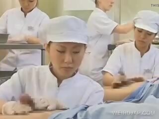 Giapponese infermiera lavoro pelosa pene, gratis sesso video b9