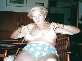 Granny strumpet Sherrie Presents Granny Cum Queens: HD x rated film d3